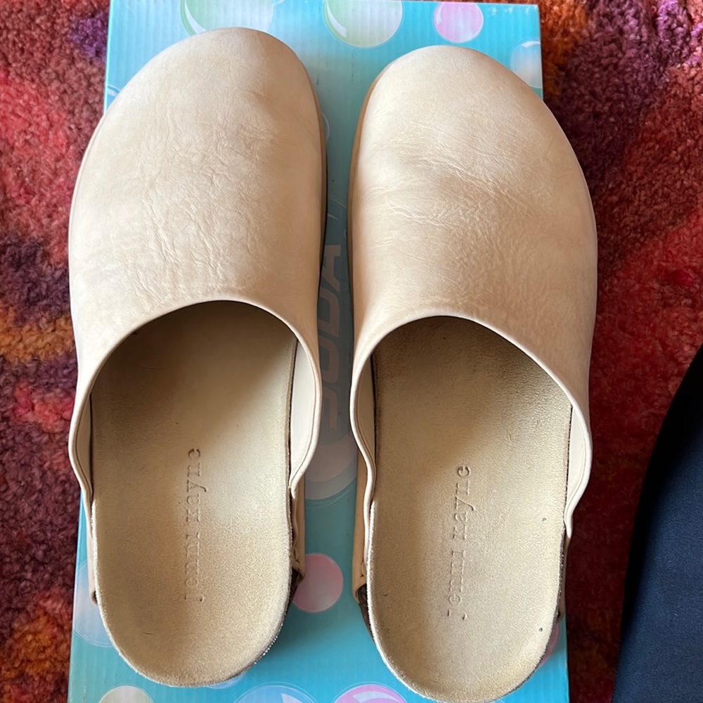 Jenni Kayne natural mix clog - size 8 ( worn twice )